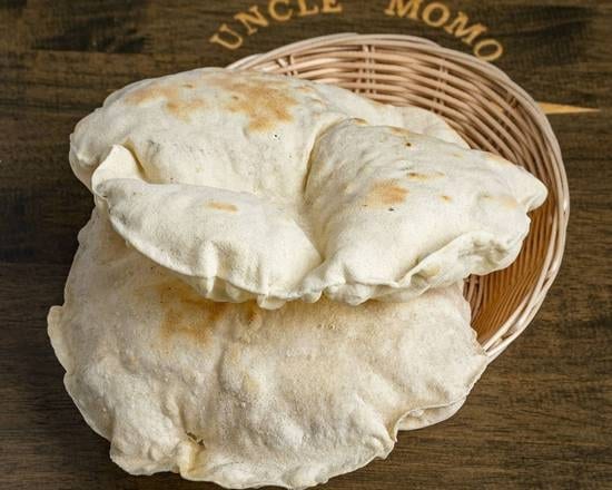 Freshly Baked Whole Wheat Pita.